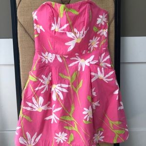 Lilly Pulitzer Women 12 Pink Daisy Dress